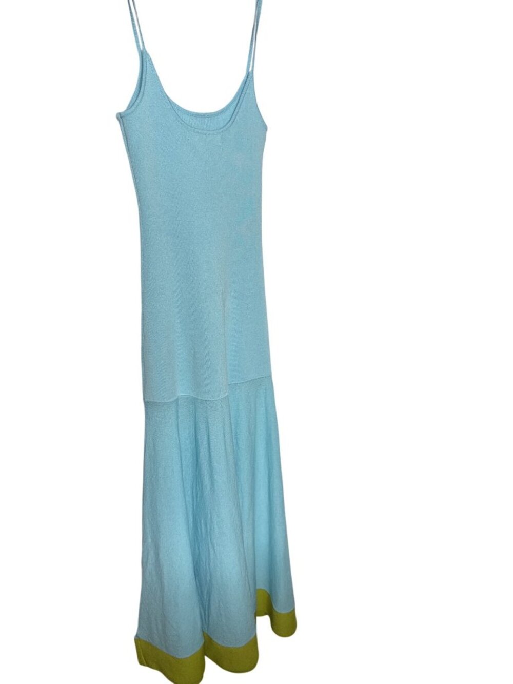 NWT Solid & Striped The Tess Dress Ocean Mist Size Small; small string pull. - Picture 6 of 11